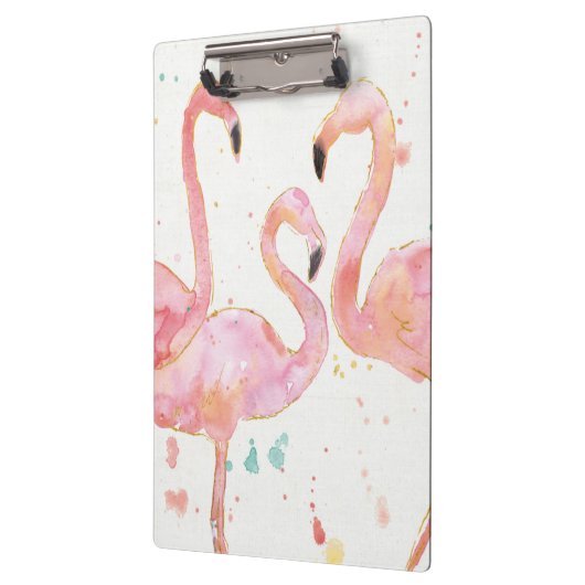 Tropisch | Verzameling van Flamingos Klembord (Links)