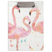 Tropisch | Verzameling van Flamingos Klembord (Voorkant)