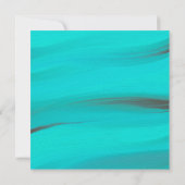 Tropisch vet & helder bloemenhuwelijk kaart (Achterkant)