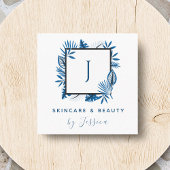 Tropisch vierkant Lijst Skincare Aesthetics Beauty Vierkante Visitekaartje