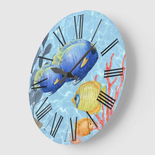 Tropisch visaquarium grote klok (Hoek)