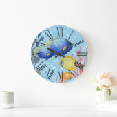 Tropisch visaquarium grote klok (Huis)