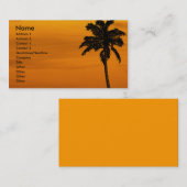 tropisch | visitekaartje (Voorkant / Achterkant)