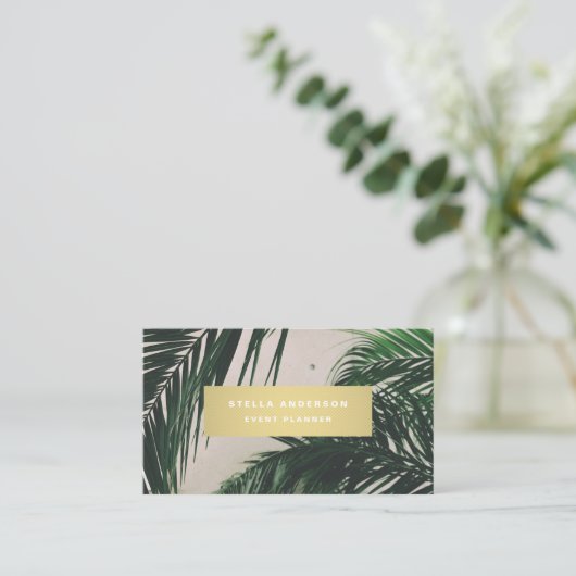 Tropisch Visitekaartje (Staand voorkant)