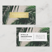 Tropisch Visitekaartje (Voorkant / Achterkant)