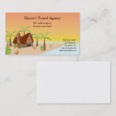 Tropisch Visitekaartje (Voorkant / Achterkant)