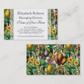 Tropisch Visitekaartje van de tuinbouwtuin (Voorkant / Achterkant)