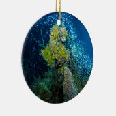 Tropisch viskoraal Zee van Great Barrier Reef Keramisch Ornament (Rechts)