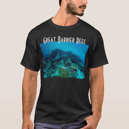 Tropisch viskoraal Zee van Great Barrier Reef T-shirt (Voorkant)