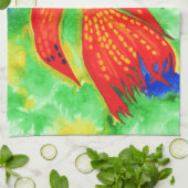 Tropisch visontwerp keuken/handdoek theedoek (Gevouwen)