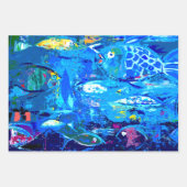 Tropisch vispakpapier inpakpapier vel (Voorkant 3)