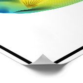 Tropisch visPoster Poster (Hoek)