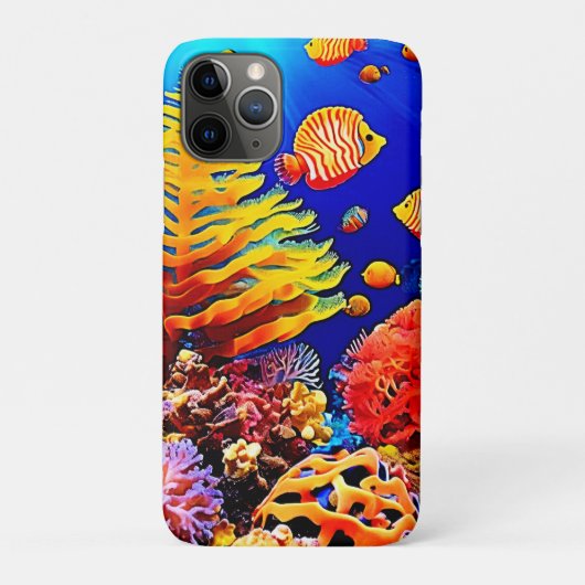 Tropisch visrif onderwater leven Case-Mate iPhone case (Achterkant)