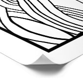 Tropisch vissenafscheidingsblad DIY Coloring Poste Poster (Hoek)