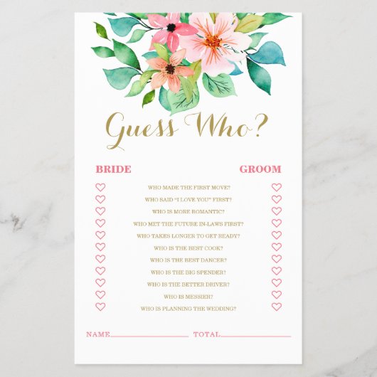 Tropisch vlamstrand vrijgezellenfeest flyer (Voorkant)