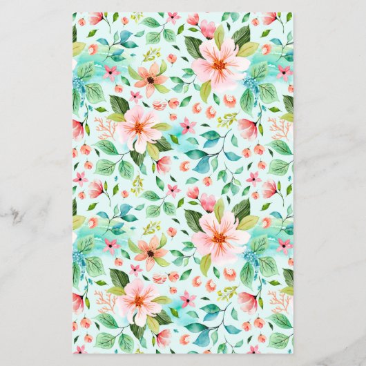 Tropisch vlamstrand vrijgezellenfeest flyer (Achterkant)