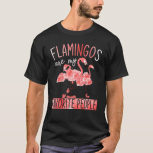 Tropisch vogelextract Roze flamingo T-shirt