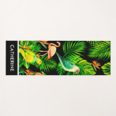Tropisch vogelparadijs Yoga Mat (Voorkant (horizontaal))