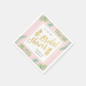 Tropisch Vrijgezellenfeest - Aangepast Napkins Servetten (Hoek)