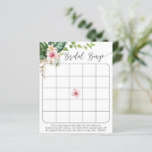 Tropisch vrijgezellenfeest bingo (Staand voorkant)