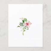 Tropisch vrijgezellenfeest bingo (Achterkant)