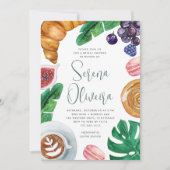 Tropisch Vrijgezellenfeest Brunch Kaart (Voorkant)