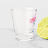 Tropisch vrijgezellenfeest cadeau-idee shot glas (Links)