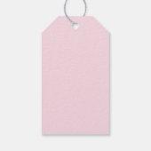 Tropisch Vrijgezellenfeest Dank u Cadeaulabel (Achterkant)