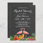 Tropisch Vrijgezellenfeest Floral Chalkboard Flami Kaart<br><div class="desc">Creëer uw perfecte uitnodiging met deze vooraf ontworpen sjablonen, kunt u het gemakkelijk personaliseren om uniek van u te zijn. Voor verdere aanpassing, te klikken gelieve de "pas verder"verbinding aan en ons makkelijk te gebruiken ontwerphulpmiddel te gebruiken om deze sjabloon te wijzigen. Als u de voorkeur geeft aan Zelfkleerpapier/matte afwerking,...</div>