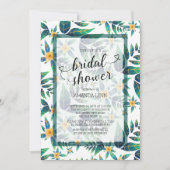 Tropisch Vrijgezellenfeest Hibiscus Floral Kaart (Voorkant)