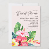 Tropisch Vrijgezellenfeest Kaart (Voorkant)