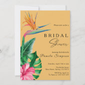 Tropisch Vrijgezellenfeest Kaart (Voorkant)