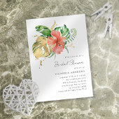 Tropisch Vrijgezellenfeest Kaart