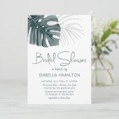 Tropisch Vrijgezellenfeest Kaart (Staand voorkant)