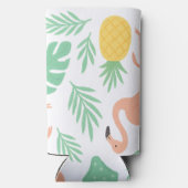 Tropisch vrijgezellenfeest Koeler | Flamingo (Achterkant)