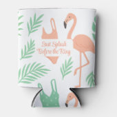 Tropisch vrijgezellenfeest Koeler | Flamingo (Voorkant)