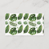 Tropisch Vrijgezellenfeest Raffle Ticket (Achterkant)