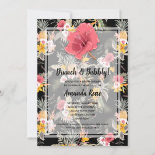 Tropisch Vrijgezellenfeest van ananas Kaart