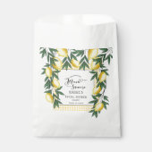 Tropisch Vrijgezellenfeest van de Lemons Main Sque Bedankzakje (Voorkant)