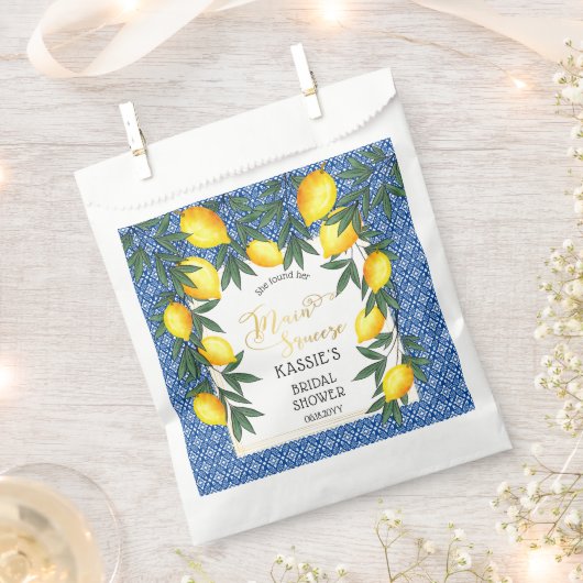 Tropisch Vrijgezellenfeest van de Lemons Main Sque Bedankzakje (Geknipt)