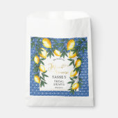 Tropisch Vrijgezellenfeest van de Lemons Main Sque Bedankzakje (Voorkant)