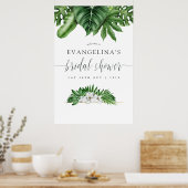 Tropisch Vrijgezellenfeest Welkom Poster (Keuken)