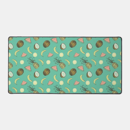 Tropisch vruchtendatroon bureaumat (Voorkant)