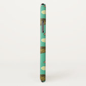 Tropisch vruchtendatroon Case-Mate iPhone case (Achterkant / rechts)