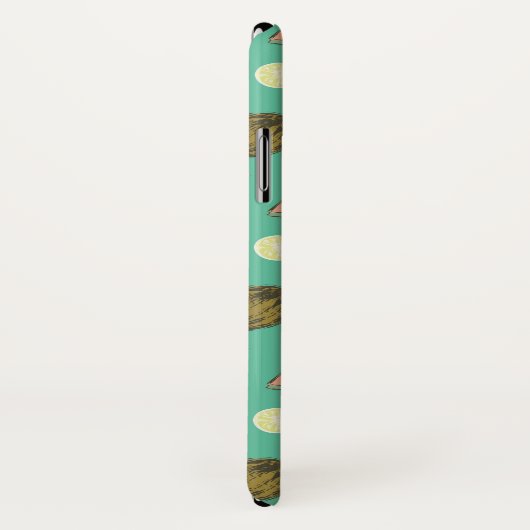 Tropisch vruchtendatroon Case-Mate iPhone case (Achterkant / rechts)