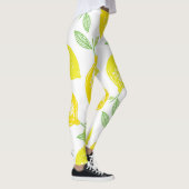 Tropisch vruchtendatroon leggings (Rechts)