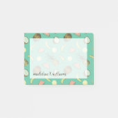 Tropisch vruchtendatroon post-it® notes (Voorkant)