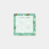 Tropisch vruchtendatroon post-it® notes (Voorkant)