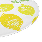 Tropisch vruchtendatroon snijplank (Hoek)