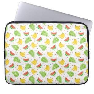 Tropisch vruchtendraaier laptop sleeve